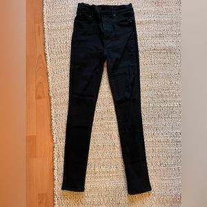 Denim forum The Lola Highrise skinny jeans